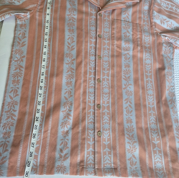Dusty Rose RIP CURL TOPANGA VERT STRIPE SHIRT - Picture 5 of 10